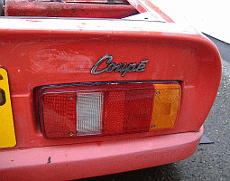 badge on car