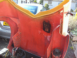inside bonnet