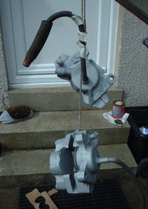 Caliper painted