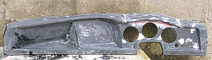 Dashboard sanded