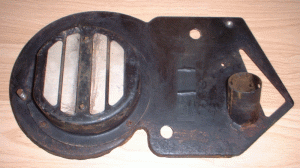 passengers sideplate with holes drilled
