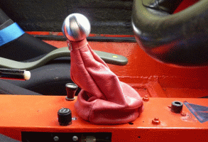 gear stick covered