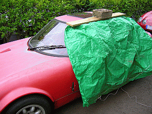 Doors covered