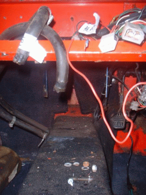 No heater in place