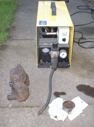 removing piston
