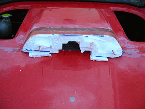 Polystyrene former