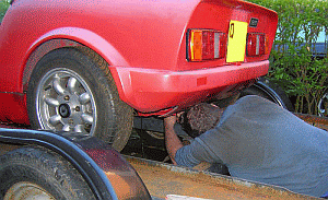 attaching exhaust