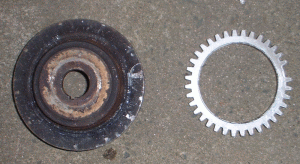 trigger wheel apart