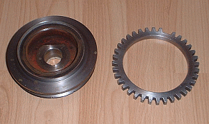 Front Pully Turned